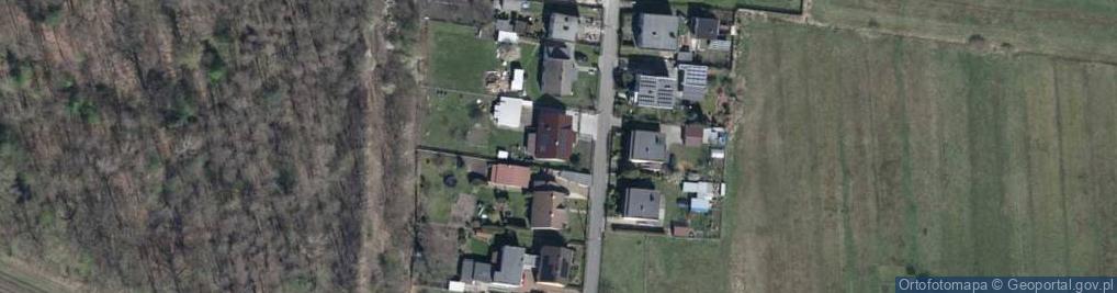 Zdjęcie satelitarne Zielona ul.