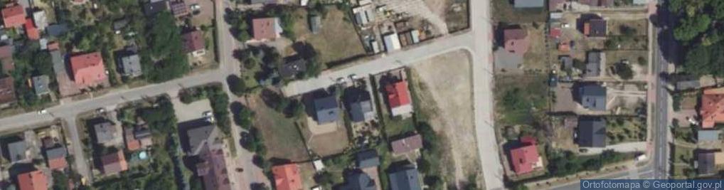 Zdjęcie satelitarne Zielona ul.