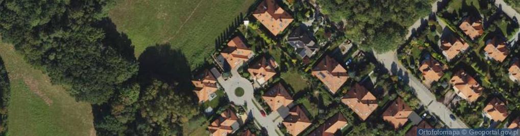 Zdjęcie satelitarne Zielone Wzgórze ul.