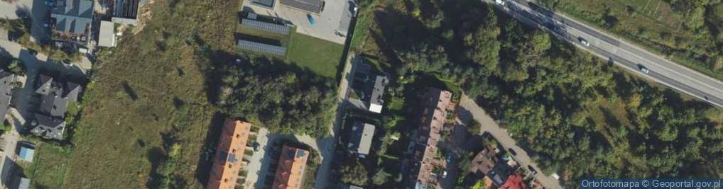 Zdjęcie satelitarne Zielony Zakątek ul.
