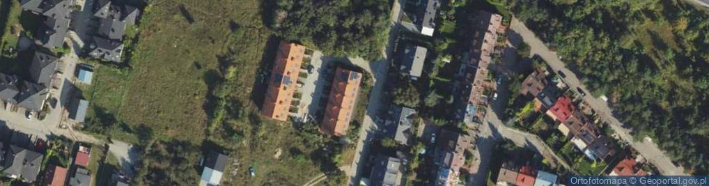 Zdjęcie satelitarne Zielony Zakątek ul.