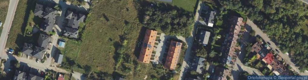 Zdjęcie satelitarne Zielony Zakątek ul.