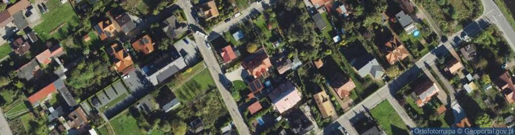 Zdjęcie satelitarne Zielna ul.