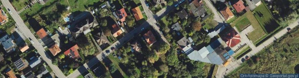Zdjęcie satelitarne Zielna ul.