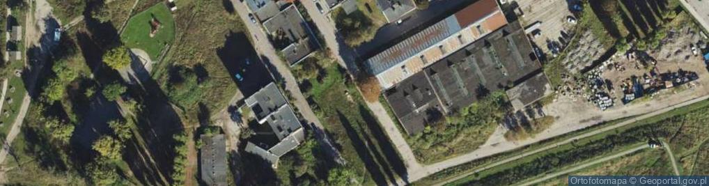 Zdjęcie satelitarne Zielona ul.