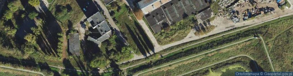 Zdjęcie satelitarne Zielona ul.