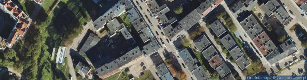 Zdjęcie satelitarne Zielona ul.