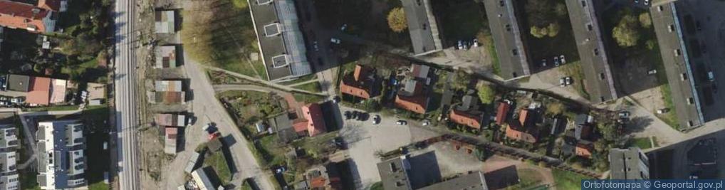 Zdjęcie satelitarne Zielony Trójkąt ul.
