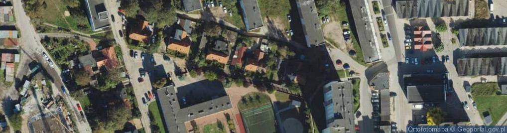 Zdjęcie satelitarne Zielony Trójkąt ul.