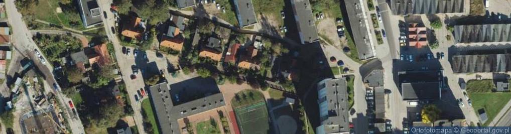 Zdjęcie satelitarne Zielony Trójkąt ul.