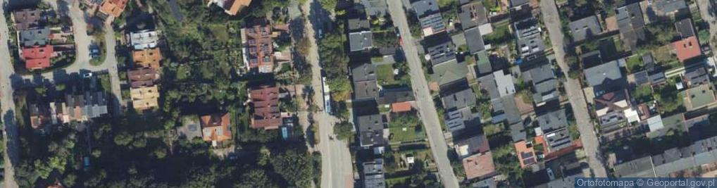 Zdjęcie satelitarne Zielona ul.