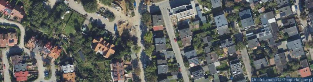 Zdjęcie satelitarne Zielona ul.