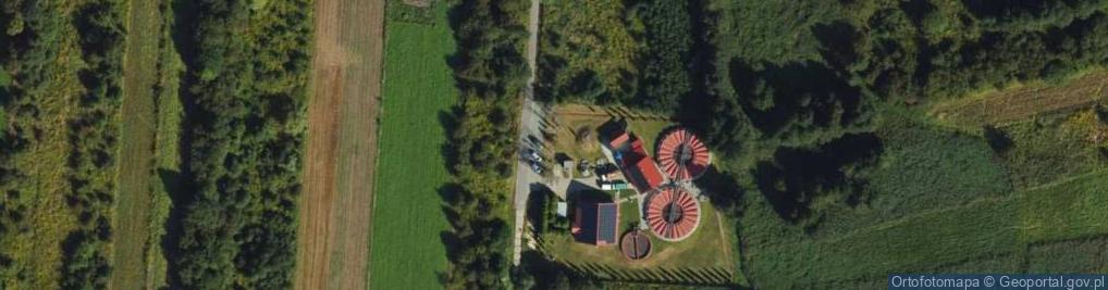 Zdjęcie satelitarne Zielona ul.