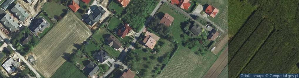 Zdjęcie satelitarne Zielone Wzgórze ul.