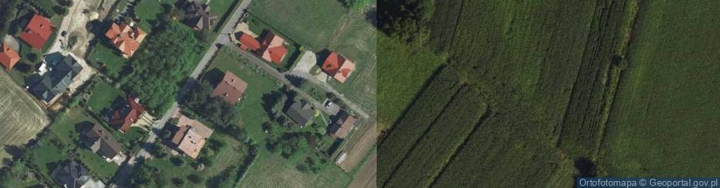 Zdjęcie satelitarne Zielone Wzgórze ul.