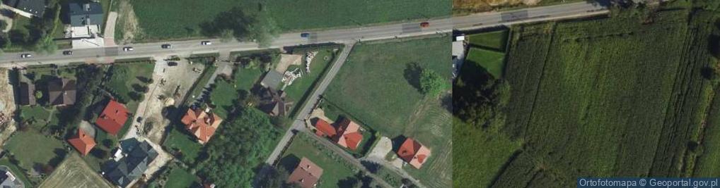 Zdjęcie satelitarne Zielone Wzgórze ul.