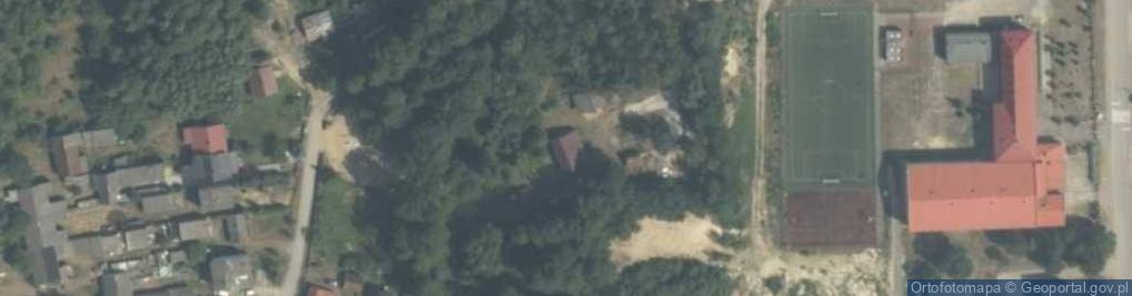 Zdjęcie satelitarne Zielona ul.