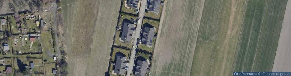 Zdjęcie satelitarne Zielone Wzgórze ul.