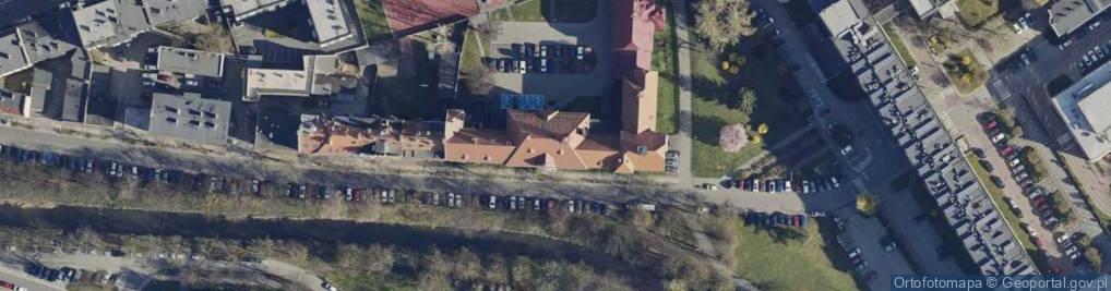 Zdjęcie satelitarne Zimnej Wody ul.