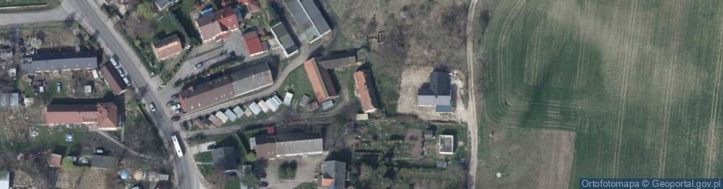 Zdjęcie satelitarne Zielona ul.
