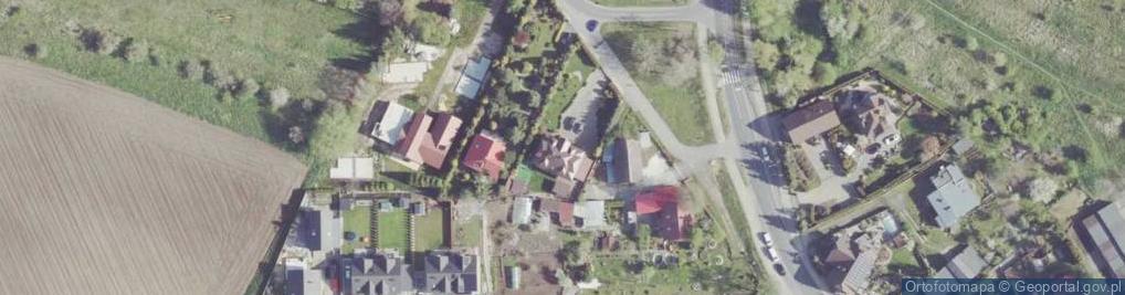 Zdjęcie satelitarne Zielona ul.