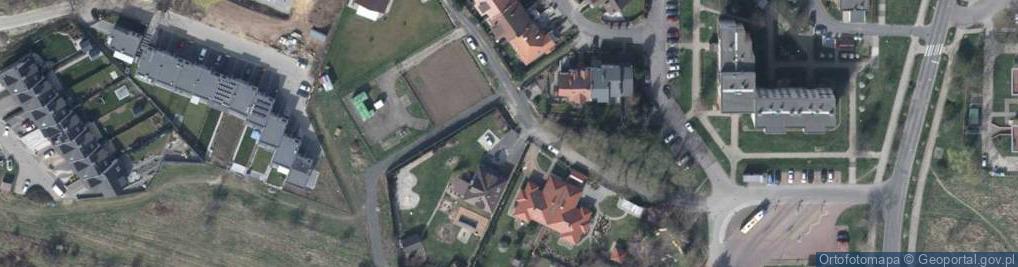Zdjęcie satelitarne Zielona ul.