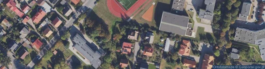 Zdjęcie satelitarne Zielona ul.