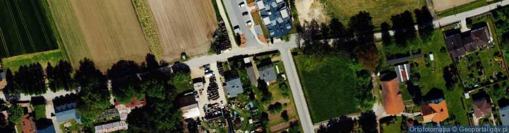 Zdjęcie satelitarne Zimowa ul.