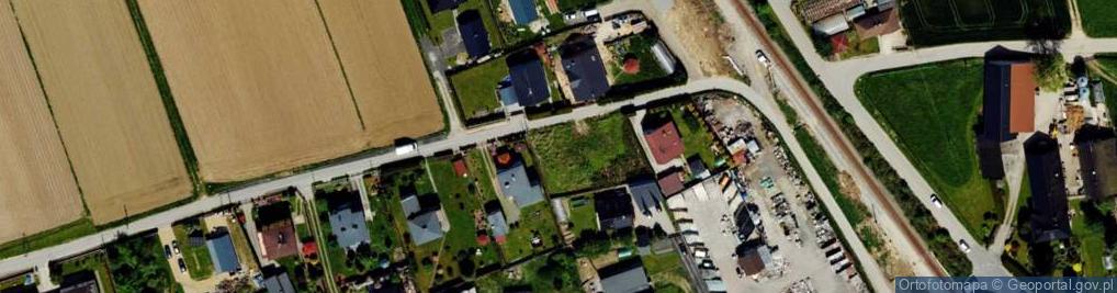 Zdjęcie satelitarne Zimowa ul.
