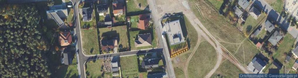 Zdjęcie satelitarne Zielona ul.