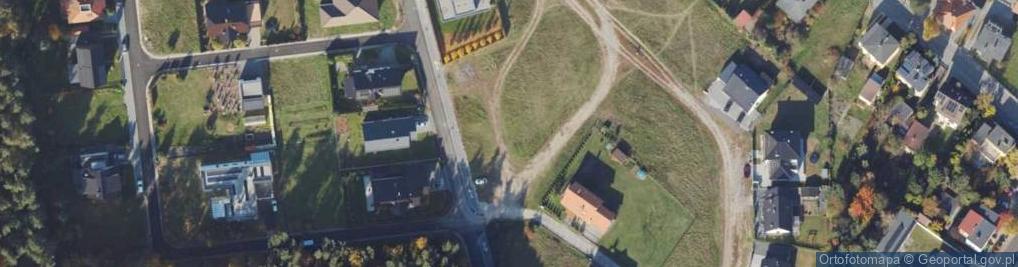 Zdjęcie satelitarne Zielona ul.