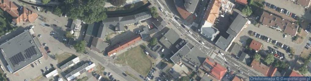 Zdjęcie satelitarne Zielona Droga ul.