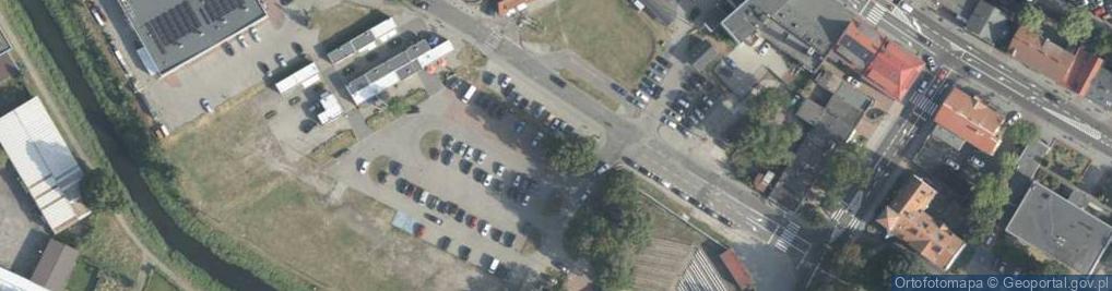 Zdjęcie satelitarne Zielona Droga ul.