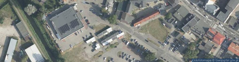 Zdjęcie satelitarne Zielona Droga ul.