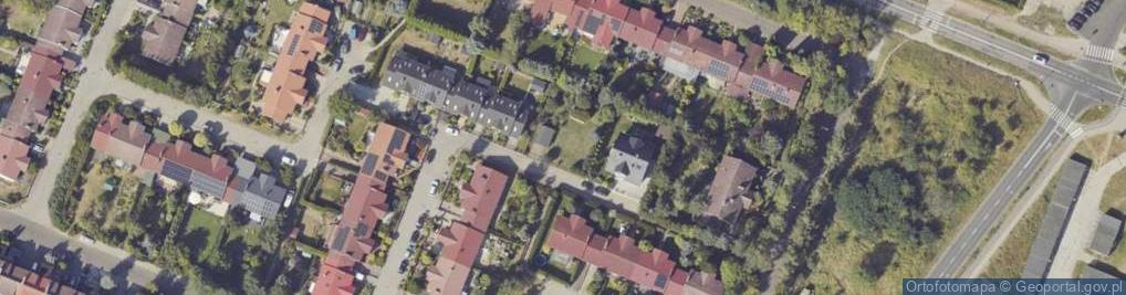 Zdjęcie satelitarne Zielona Kotlina ul.