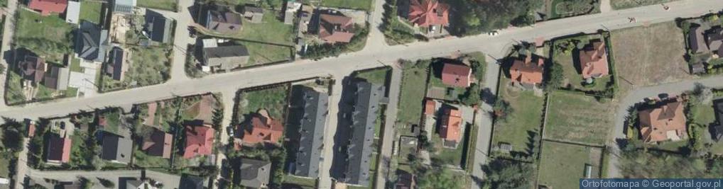Zdjęcie satelitarne Zielony Zakątek ul.