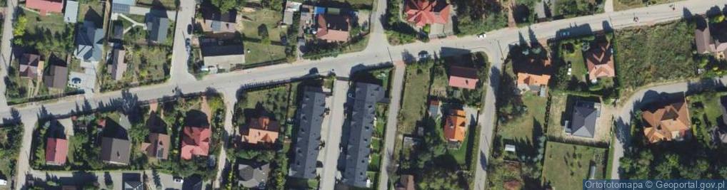 Zdjęcie satelitarne Zielony Zakątek ul.