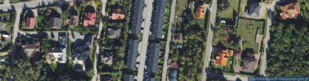 Zdjęcie satelitarne Zielony Zakątek ul.