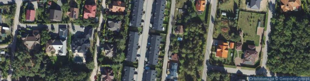 Zdjęcie satelitarne Zielony Zakątek ul.