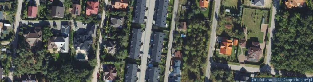 Zdjęcie satelitarne Zielony Zakątek ul.