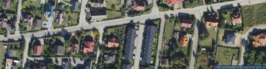 Zdjęcie satelitarne Zielony Zakątek ul.