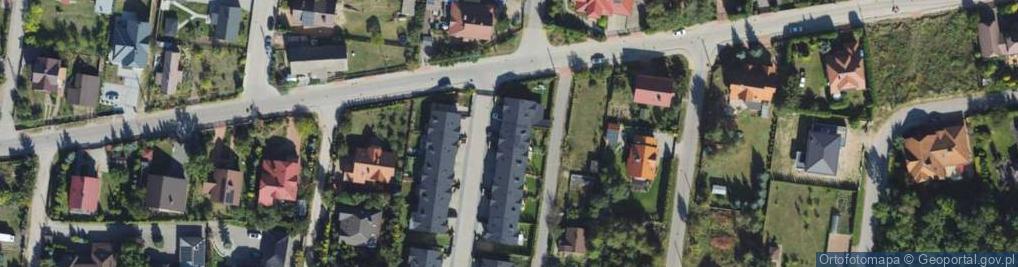 Zdjęcie satelitarne Zielony Zakątek ul.