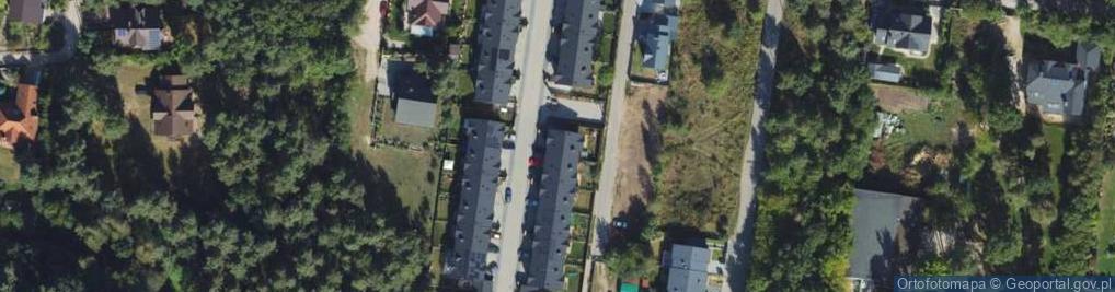 Zdjęcie satelitarne Zielony Zakątek ul.