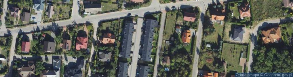 Zdjęcie satelitarne Zielony Zakątek ul.