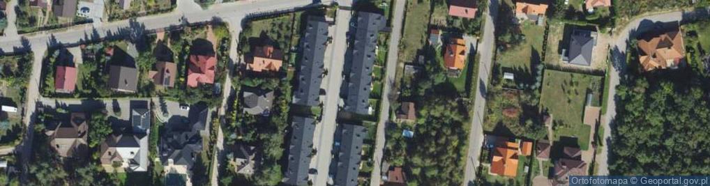 Zdjęcie satelitarne Zielony Zakątek ul.