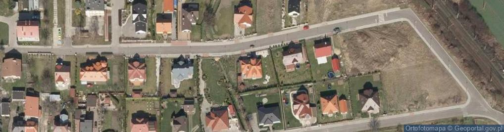 Zdjęcie satelitarne Zielona ul.