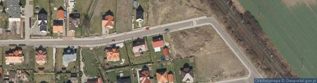 Zdjęcie satelitarne Zielona ul.