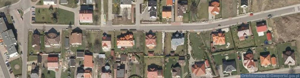 Zdjęcie satelitarne Zielona ul.