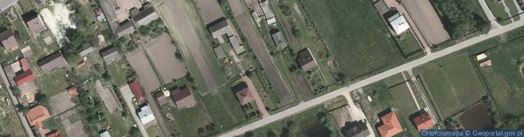 Zdjęcie satelitarne Zielona ul.