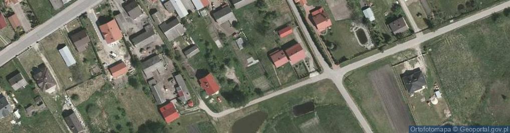 Zdjęcie satelitarne Zielona ul.